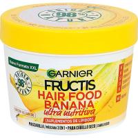 Mascarilla cabello seco banana FRUCTIS, tarro 400 ml