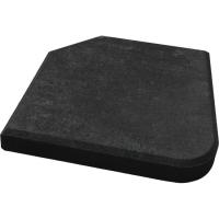 Bloque 1/4 pie de parasol, para utilizar en estructura metálica no incluida, 25 kg