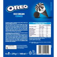 Cono cookies OREO, 4 uds., caja 250 g