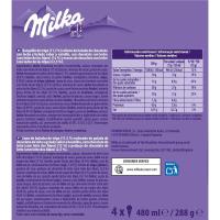 MILKA banilla eta txokolate konoa, 4 ale, kutxa 270 g