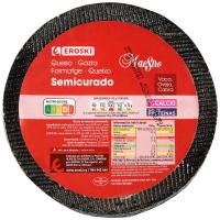 Queso mezcla semicurado EROSKI MAESTRO, al corte, compra mínima 250 g
