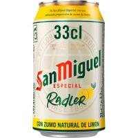Cerveza Radler SAN MIGUEL, lata 33 cl