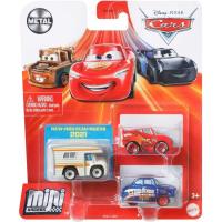 Vehículo Mini Racers Cars, surtidos, edad rec:+3años CARS, pack 3 uds