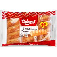 Cañas de crema DULCESOL, paquete 150 g