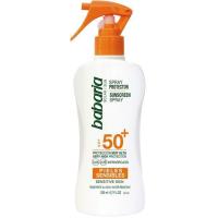 Protector solar piel sensible FP50+ BABARIA, pistola 200 ml Protector solar piel sensible FP50+ BABARIA, pistola 200 ml