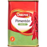 Pimentón dulce DUCROS, lata 160 g