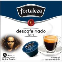 Café descafeinado forte comp. Dolce Gusto FORTALEZA, caja 10 uds
