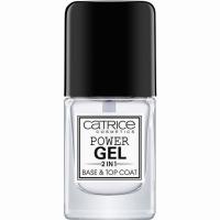 2n1 Base&Top Coat Power Gel CATRICE, pack 1 unid. 2n1 Base&Top Coat Power Gel CATRICE, pack 1 unid.