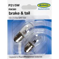 Lámpara luz trasera y freno 21/5w RING, 2uds