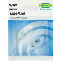 Lámpara lateral y trasera 12v 5w sin casquillo RING, 2uds