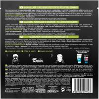 Mascarilla Tissue Black reduce poros SKIN ACTIVE, pack 1 ud