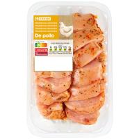 Medallón de pechuga de pollo al pimentón EROSKI, bandeja aprox. 600 g