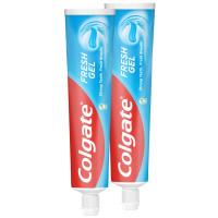 COLGATE hortzetako gel pasta urdina, sorta 2x75 ml