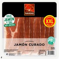 Jamón curado xxl NAVIDUL, bandeja 200 g Jamón curado xxl NAVIDUL, bandeja 200 g