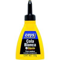 Cola blanca rápida para madera CEYS, botella 125g