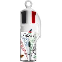 Estuche Megatubo: 2 bolis 4 colores, 1 cristal, 1fluorescente, 1corrector BIC, 1ud