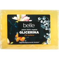 Jabón de manos con glicerina belle, pastilla 125 g