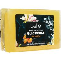 Jabón de manos con glicerina belle, pastilla 125 g