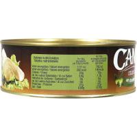 Atún claro en aceite de oliva CAMPOS, latón 650 g