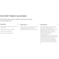 Gel de ducha sin jabón, piel seca GERMISDIN, dosificador 1 litro