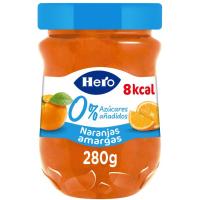 Confitura de naranja amarga HERO DIET, frasco 280 g
