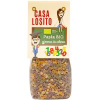 Pasta números de colores orgánicos CASA LOSITO, paquete 250 g