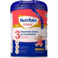 NUTRIBEN INNOVA 3 hazkuntzako esne prestakina, lata 800 g