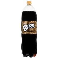 Refresco cola zero azúcar-zero cafeína BLURS, botella 2 litros