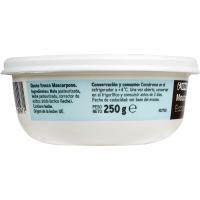 Queso mascarpone EROSKI, tarrina 250 g