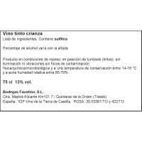 Vino Tinto DON HUGO, botella 75 cl