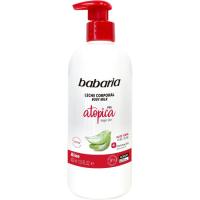 Loción corporal piel atópica BABARIA, dosificador 400 ml
