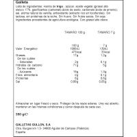 Galleta Maria bio organic GULLÓN, caja 350 g