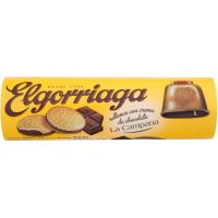 Galleta rellena de chocolate ELGORRIAGA, paquete 240 g