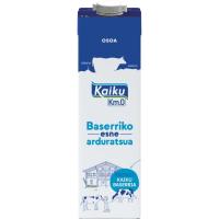 Leche entera KAIKU, brik 1 litro