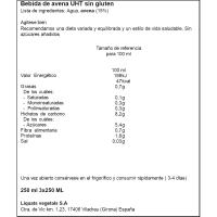 Bebida de avena YOSOY, pack 3x250 ml