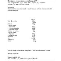 Bebida de choco-avena YOSOY, pack 3x250 ml