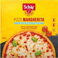Pizza margarita sin lactosa sin gluten SCHAR, caja 300 g