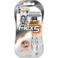 Maquinilla desechable BIC Flex 5, pack 3 uds.