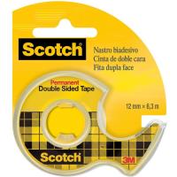 Cinta adhesiva a doble cara con portarrollos, celo 6,3 m x 12 mm SCOTCH 3M
