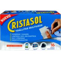 Toallitas multiusos CRISTASOL, caja 16 unid.