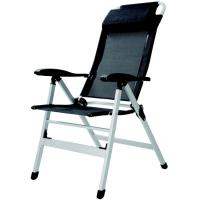 Sillón Relax Ocean multip 72x61x120,5cm, aluminio,textileno, cabezal FB,1ud