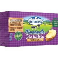 Mantequilla sin lactosa ASTURIANA, pastilla 250 g