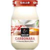 Salsa carbonara GALLO, frasco 330 g