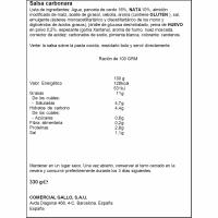 Salsa carbonara GALLO, frasco 330 g