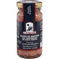 Anchoa en aceite vegetal LA MUTRIKUARRA, frasco 60 g