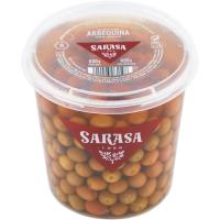 Aceitunas arbequina SARASA, frasco 450 g