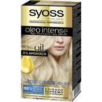 Tinte rubio claro ceniza N.10.50 SYOSS, caja 1 ud Tinte rubio claro ceniza N.10.50 SYOSS, caja 1 ud