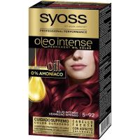 Tinte rojo intenso N.5.92 SYOSS, caja 1 ud