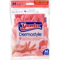 Guante dermostyle talla mediana SPONTEX, paquete 1 par