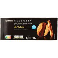 Tejas-Cigarrillos Eroski SELEQTIA, caja 150 g